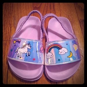Toddler Girls size 5/6 slides